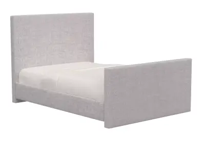 Headboards Style 319 Upholstered Bed 3D model
