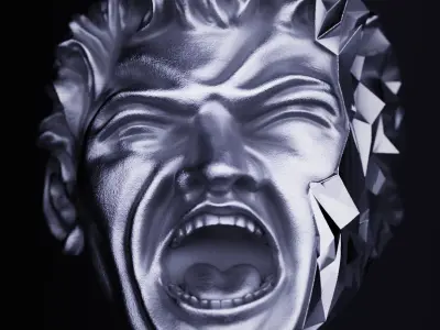 Marsyas Fear of Evolution RING CASTABLE PRINTABLE 3D print model