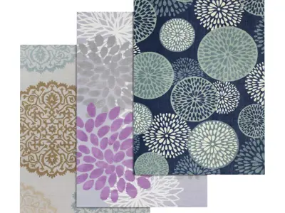 Rug Set 721 3D model