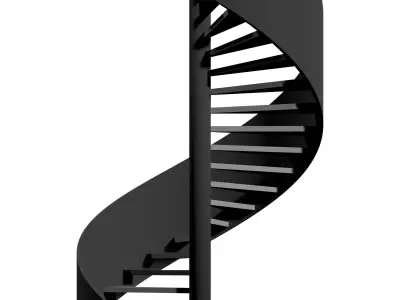 Spiral stair 2023-0004 3D model
