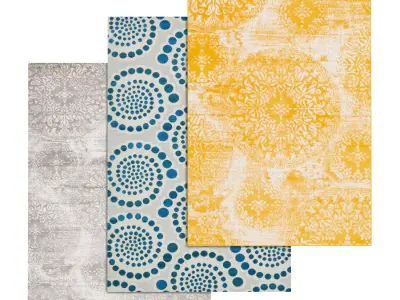 Rug Set 1843 3D model