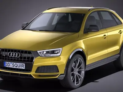Audi Q3 2017 3D model