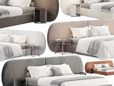 Malbina bed by Cazarina 3D model