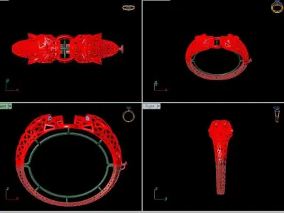panther brclate  3D print model