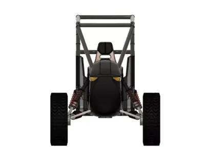 Eletric buggy 3D model