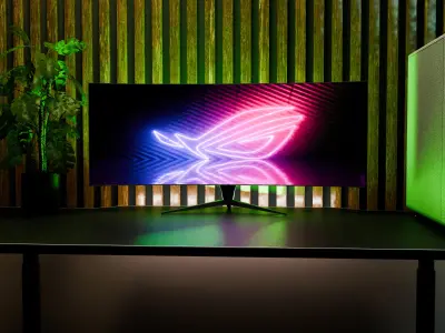 Setup de Gaming Moderne 3D model