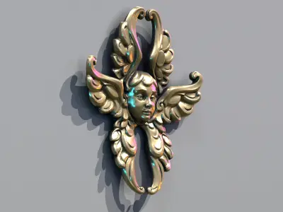 Angel Cherub Decoration 3D print model