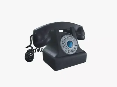 Telephone 3D model