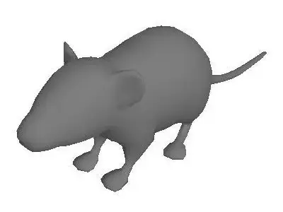 Low Poly Mouse rat Low-poly 3D model purchase