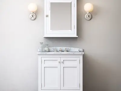 CARTWRIGHT SINGLE VANITY 3D model