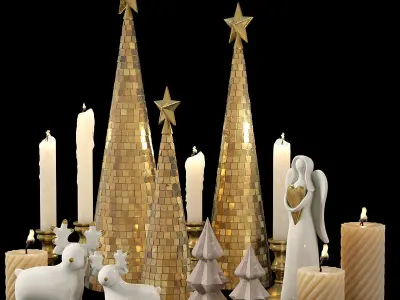 Christmas decoration 1 3D model