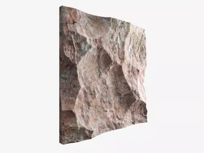 434-RockPanel rock texture 3D model