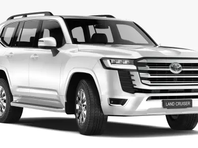 Toyota Land Cruiser 2022 3D model