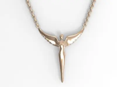 Angel Necklace 3D print model