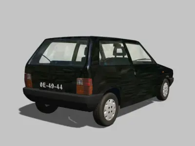 FIAT UNO - 3d model 3D model