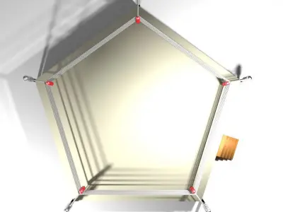 Ring Arena - 5 sided 3D model