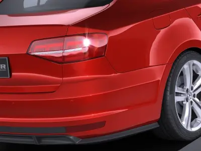Volkswagen Jetta GLI 2017 3D model