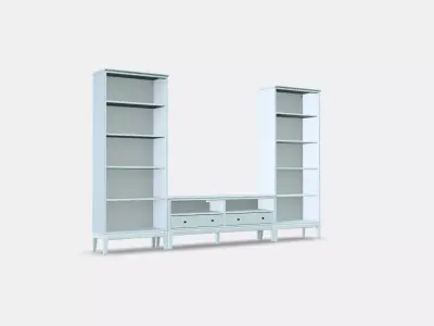 IDANAS TV storage combination 3D model
