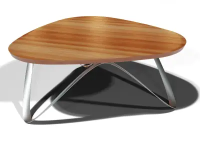 Modern Coffee Table  Low-poly 3D model