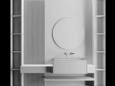 LUXURY - Wash Basin 05 3D model