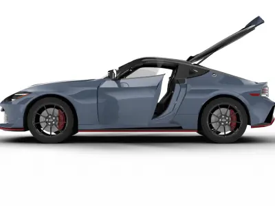 Nissan Z Nismo 2024 HQ 3d model 3D model