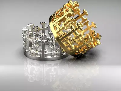 cross ring 3D print model