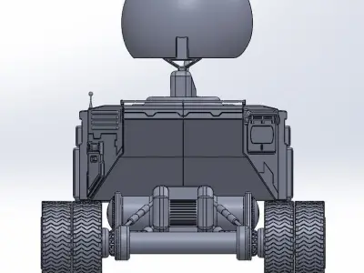 Exploration Rover 3D print model