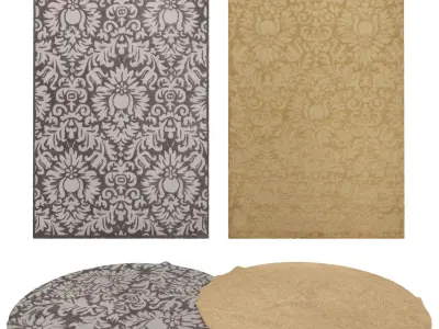 Rugs No 494 Low-poly 3D model