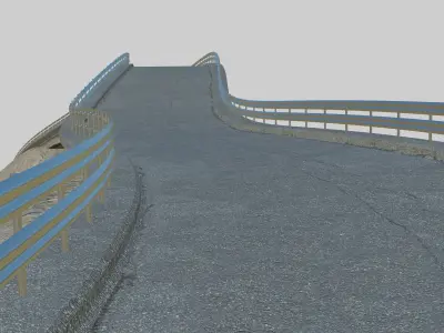 Bridge road 3D model