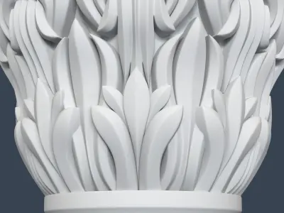 Composite Order Column 006 3D model