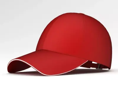 Baseball Cap 02 3D model