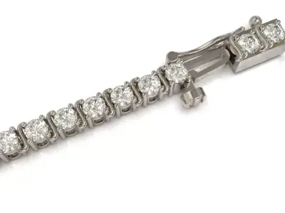 Tennis Bracelet 47335 3D print model