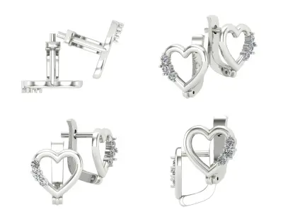Earrings od84 3D print model