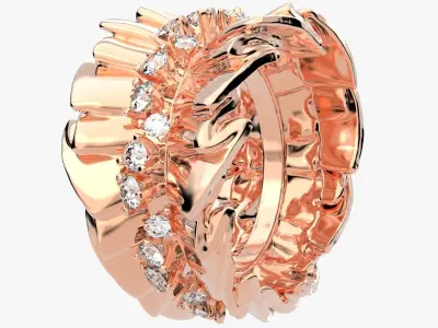 Archi Bar en Corolle ring 3D print model