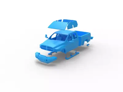  2004 Dodge Ram 1500 Rc 3D print model