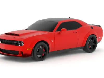 Dodge Demon Challenger 3D model