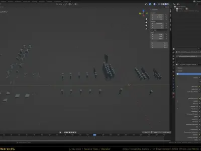Stylized PBR Dungeon Pack JFG V2 - Source Files - 2022 EDITION Low-poly 3D model