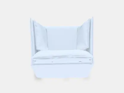BACKSALEN 15-seater armchair 3D model