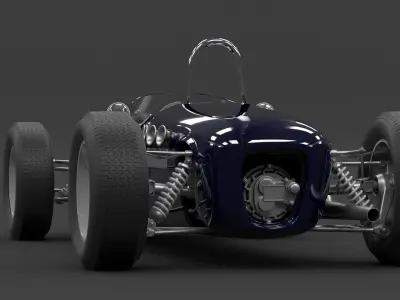 Lotus 18 Formula-1 3D model