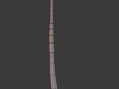 3D Gameready Prop - The Dark Scythe  Low-poly 3D model