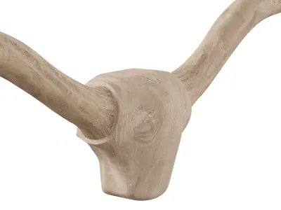 Longhorn Wall Art by PotteryBarn 3D model