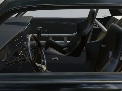 Ford Mustang HONIGAN for Ken Block Monster 3D Model 3D model