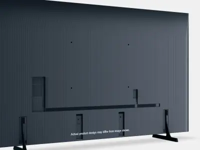 2024 98 DU9000 Crystal UHD 4K HDR Smart TV 3D model
