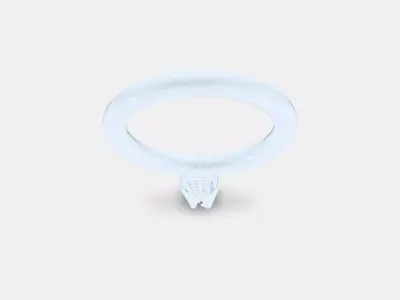 SYRLIG Curtain ringcliphook Low-poly 3D model