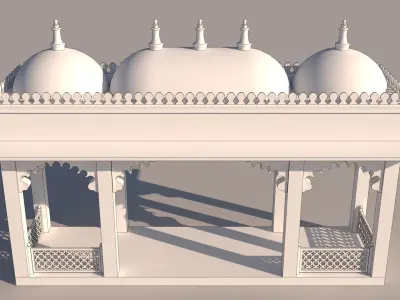 Trident Canopy 3D model