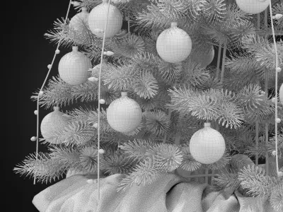 Christmas Tree 02 3D model