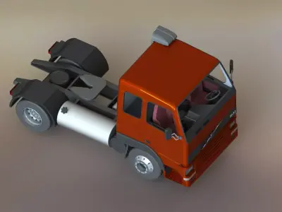 Volvo FH12 Globetrotter XL 1998 Truck 3D model