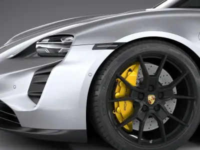 Porsche Taycan GTS 202 3D model