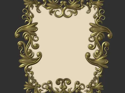 65 Ornaments Brushes - Pack  IMM Brushes and 5 Ornament Set 3D model