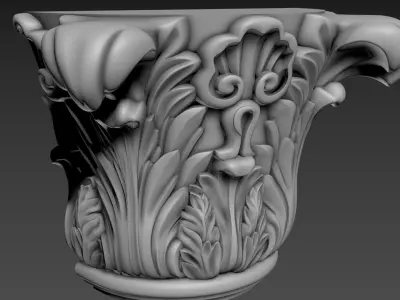 Capital 3D model buy